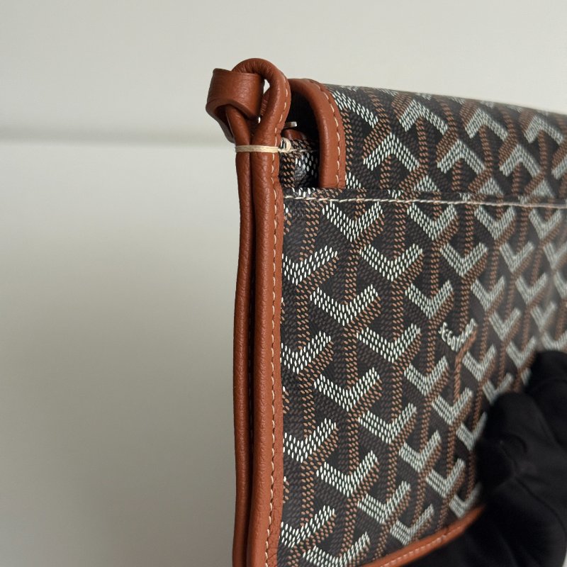 99新🆕 Goyard 戈雅 信封包 棕色-8