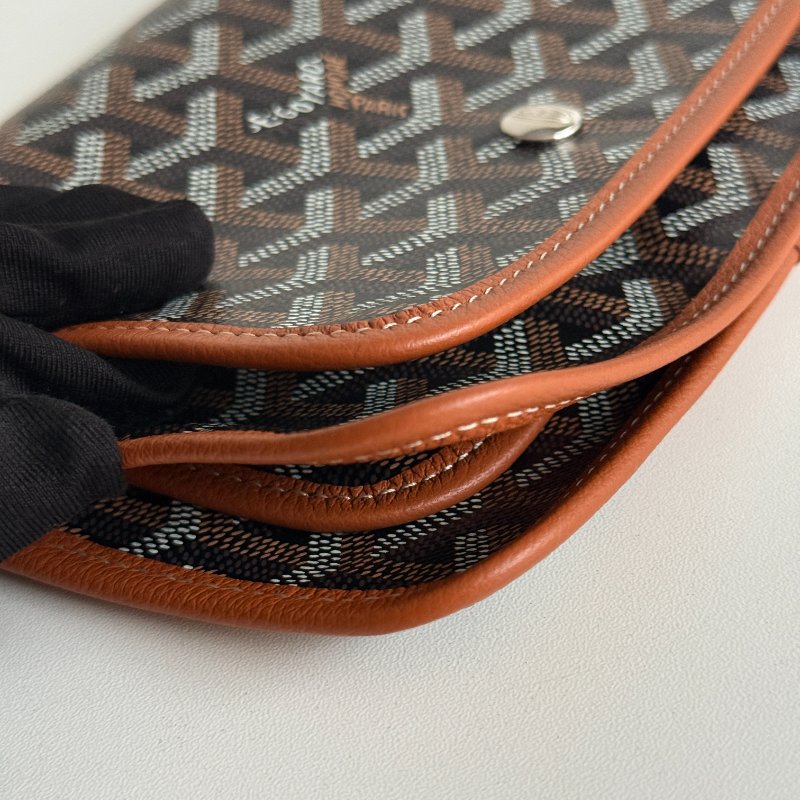99新🆕 Goyard 戈雅 信封包 棕色-11