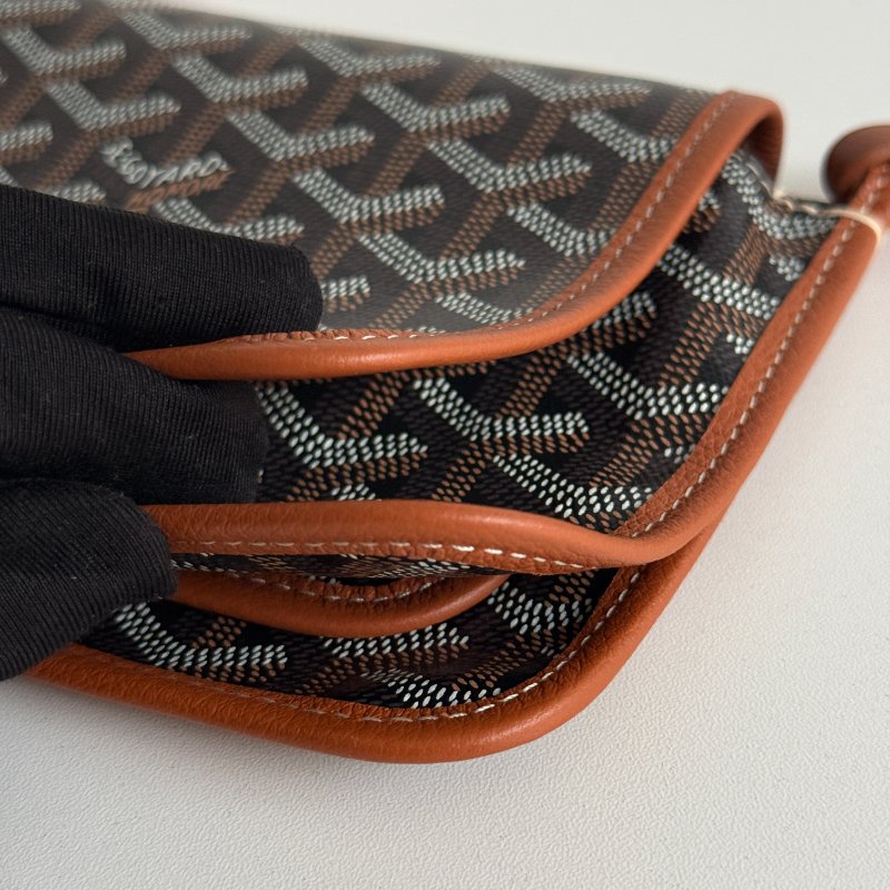 99新🆕 Goyard 戈雅 信封包 棕色-12