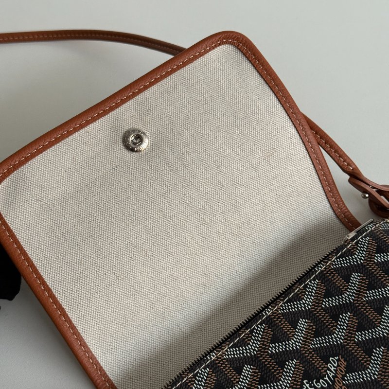 99新🆕 Goyard 戈雅 信封包 棕色-15