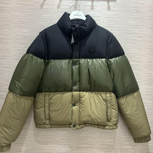 💎Han's house精品服飾💎 moncler 羽絨 外套 可拆變 背心 兩穿 現貨 青年款= 男成人-0