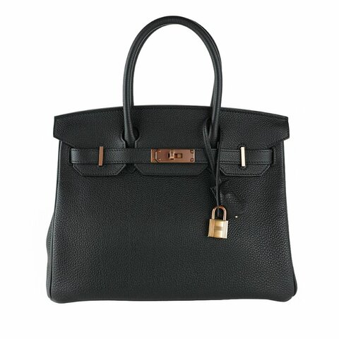 KÉSH 凱仕國際精品【Hermès 黑金天花板配置】HERMÈS Birkin 30 黑金鉑金包｜Black Togo 金釦｜Y 刻 2020 年｜愛馬仕 Birkin 30