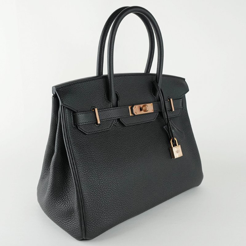 KÉSH 凱仕國際精品【Hermès 黑金天花板配置】HERMÈS Birkin 30 黑金鉑金包｜Black Togo 金釦｜Y 刻 2020 年｜愛馬仕 Birkin 30-1