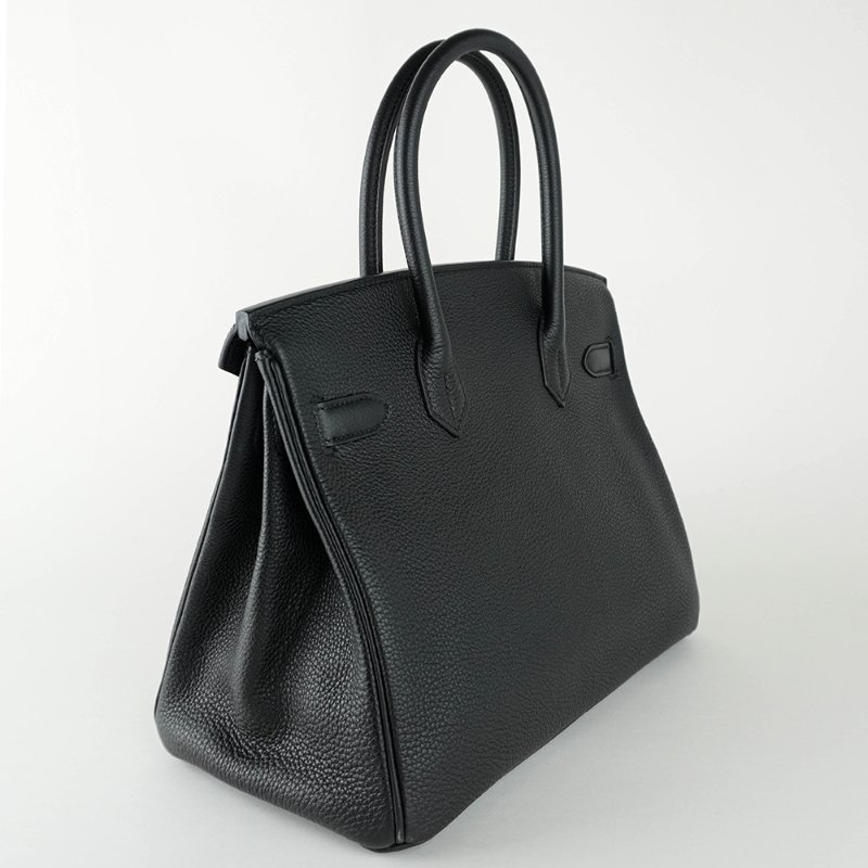 KÉSH 凱仕國際精品【Hermès 黑金天花板配置】HERMÈS Birkin 30 黑金鉑金包｜Black Togo 金釦｜Y 刻 2020 年｜愛馬仕 Birkin 30-3