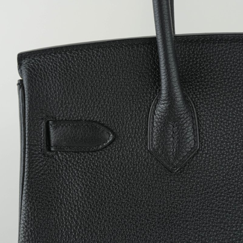 KÉSH 凱仕國際精品【Hermès 黑金天花板配置】HERMÈS Birkin 30 黑金鉑金包｜Black Togo 金釦｜Y 刻 2020 年｜愛馬仕 Birkin 30-6