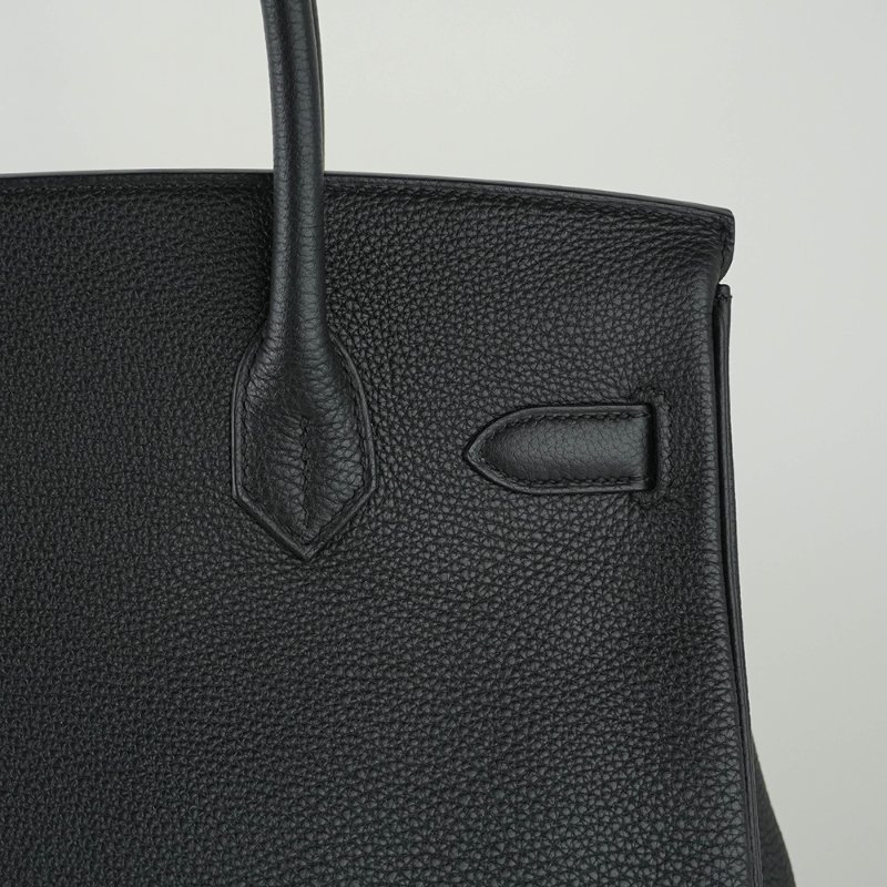 KÉSH 凱仕國際精品【Hermès 黑金天花板配置】HERMÈS Birkin 30 黑金鉑金包｜Black Togo 金釦｜Y 刻 2020 年｜愛馬仕 Birkin 30-7