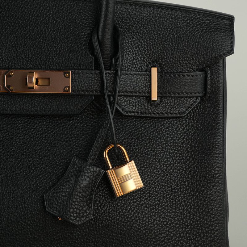 KÉSH 凱仕國際精品【Hermès 黑金天花板配置】HERMÈS Birkin 30 黑金鉑金包｜Black Togo 金釦｜Y 刻 2020 年｜愛馬仕 Birkin 30-13