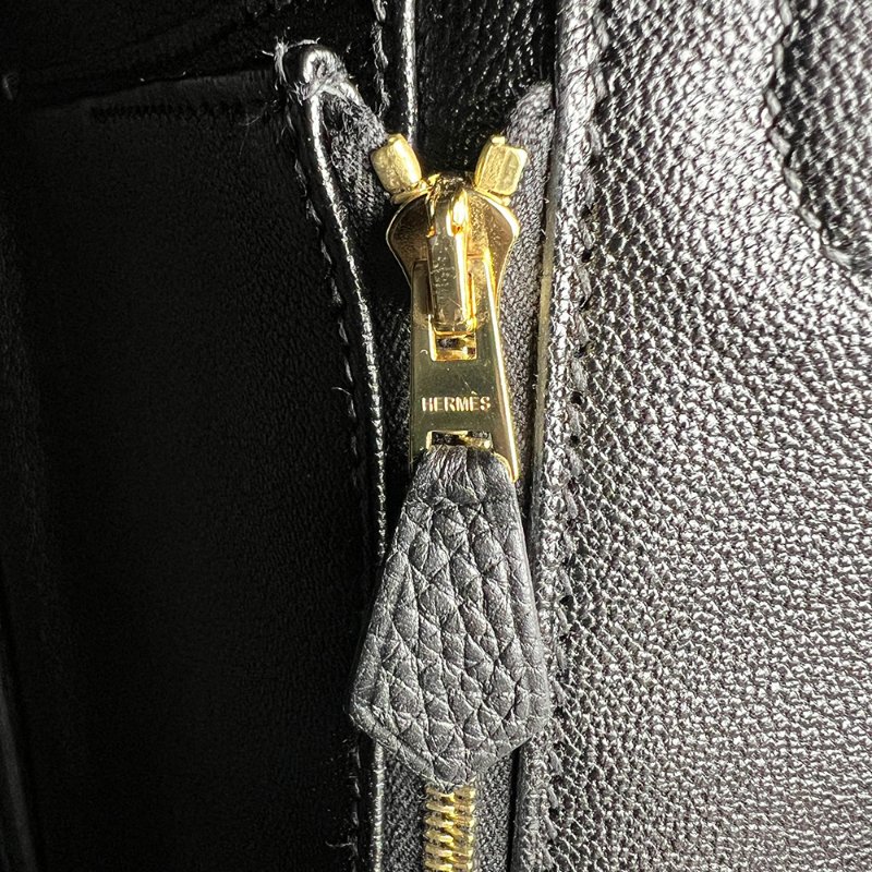 KÉSH 凱仕國際精品【Hermès 黑金天花板配置】HERMÈS Birkin 30 黑金鉑金包｜Black Togo 金釦｜Y 刻 2020 年｜愛馬仕 Birkin 30-28