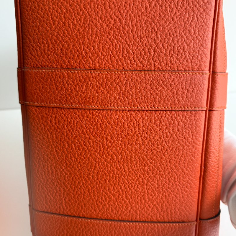 95新🧡 Hermès 愛馬仕 Garden Party 36 橘色 (內裡特殊圖層)-12