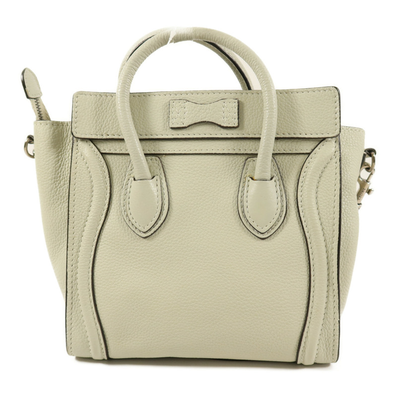 CELINE 牛皮皮革Nano Luggage手挽肩背兩用袋-1