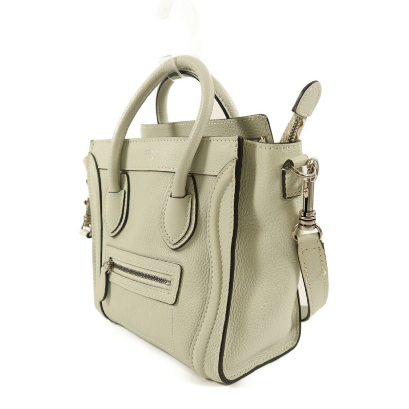 CELINE 牛皮皮革Nano Luggage手挽肩背兩用袋-2