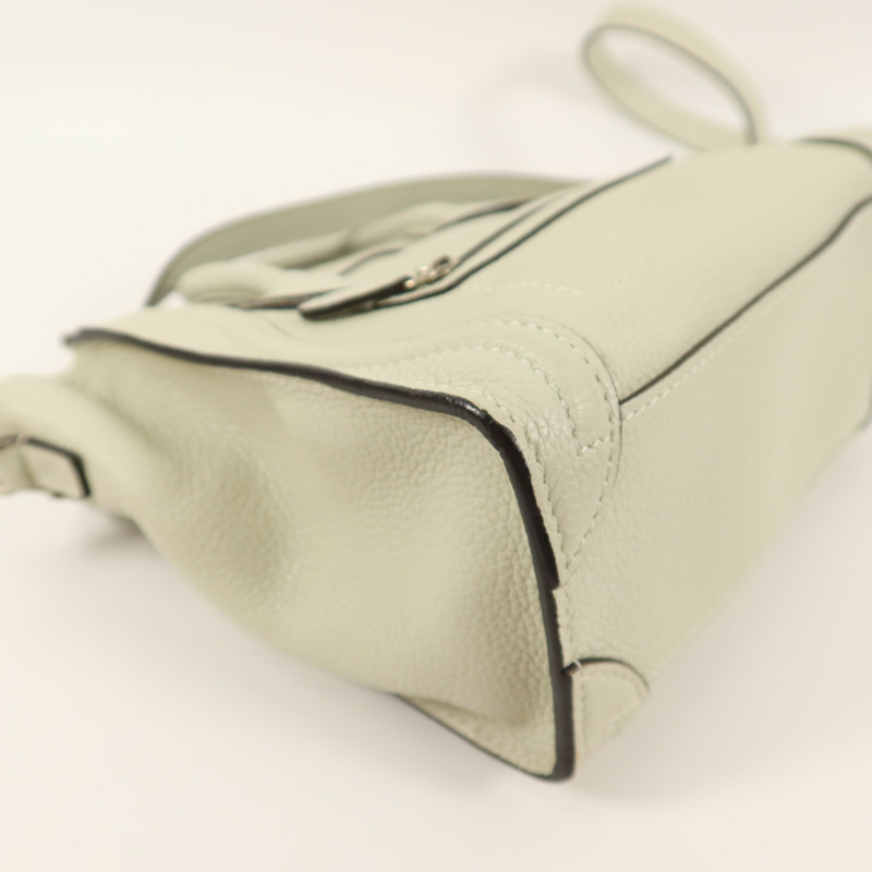 CELINE 牛皮皮革Nano Luggage手挽肩背兩用袋-6