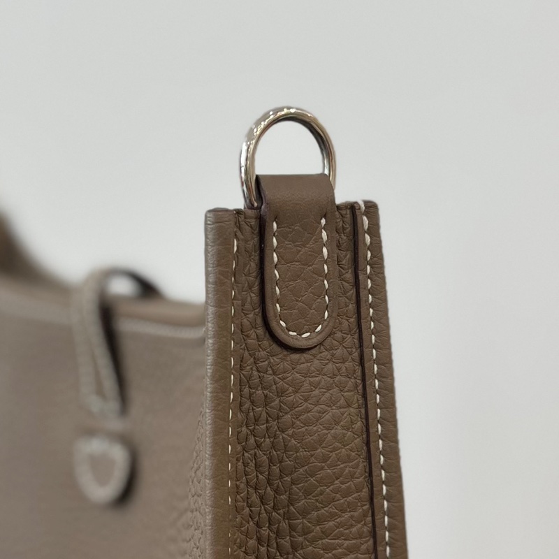 全套有購證!Hermes 愛馬仕 Evelyn 伊芙琳 mini迷你 大象灰-7