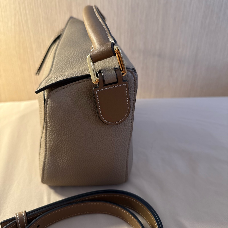 Loewe Puzzle Bag Small 沙色/拼色小號（經典百搭金釦）-1