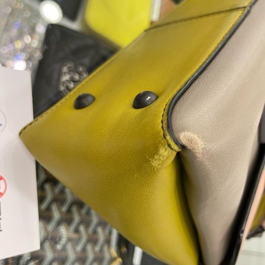 東區正精品㊣BV Bottega Veneta 三色羊皮霧金屬銅釦斜肩包側背包手提包兩用包 RZ3286-11