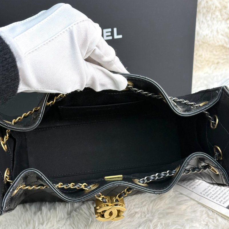 Chanel 香奈兒25 Bag 特別拼色款Mini-5
