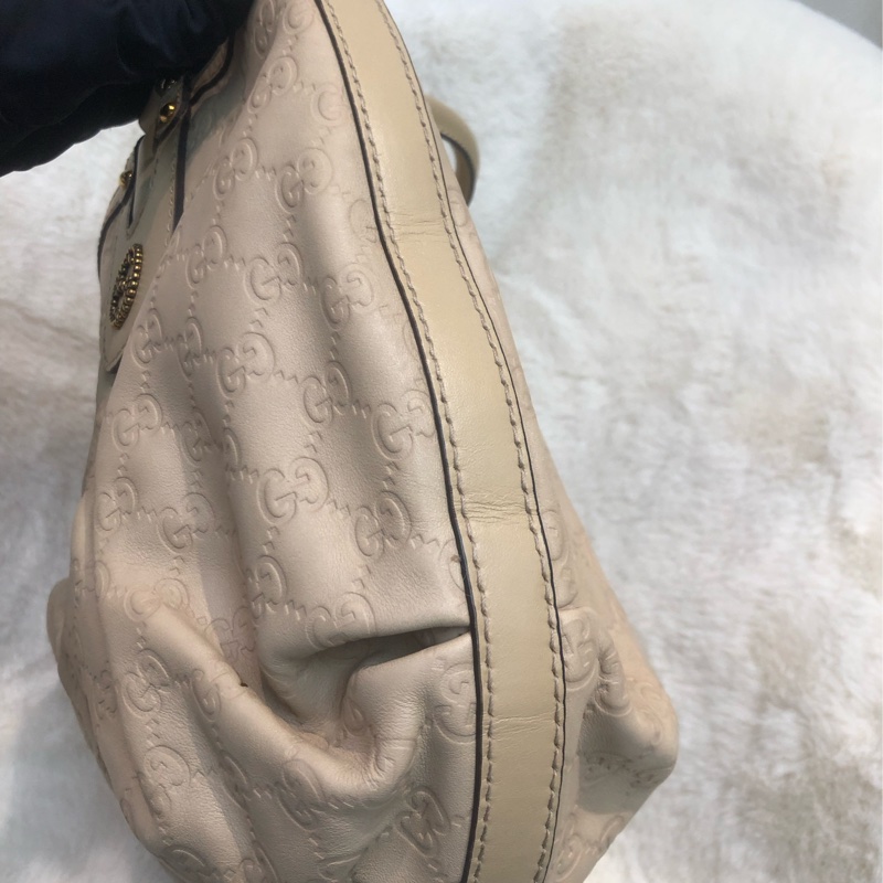 Gucci 杏色上肩袋 Tote-4
