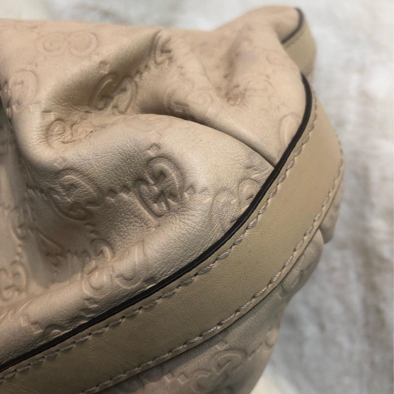 Gucci 杏色上肩袋 Tote-8