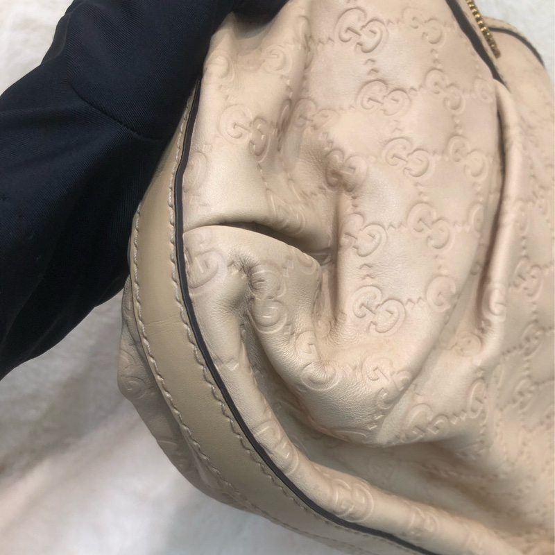 Gucci 杏色上肩袋 Tote-9