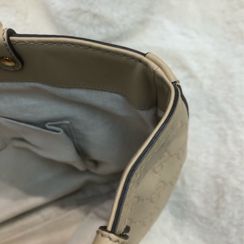 Gucci 杏色上肩袋 Tote-11