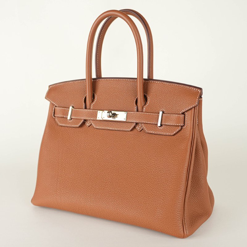 KÉSH 凱仕國際精品【Hermès 金棕銀釦天花板配置】HERMÈS Birkin 30 金棕銀釦鉑金包｜Gold Togo 銀釦｜Z 刻 2021 年｜愛馬仕 Birkin 30-1