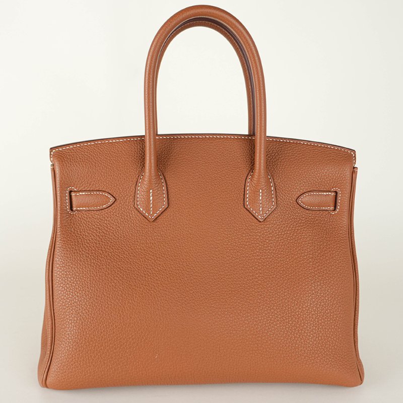 KÉSH 凱仕國際精品【Hermès 金棕銀釦天花板配置】HERMÈS Birkin 30 金棕銀釦鉑金包｜Gold Togo 銀釦｜Z 刻 2021 年｜愛馬仕 Birkin 30-4