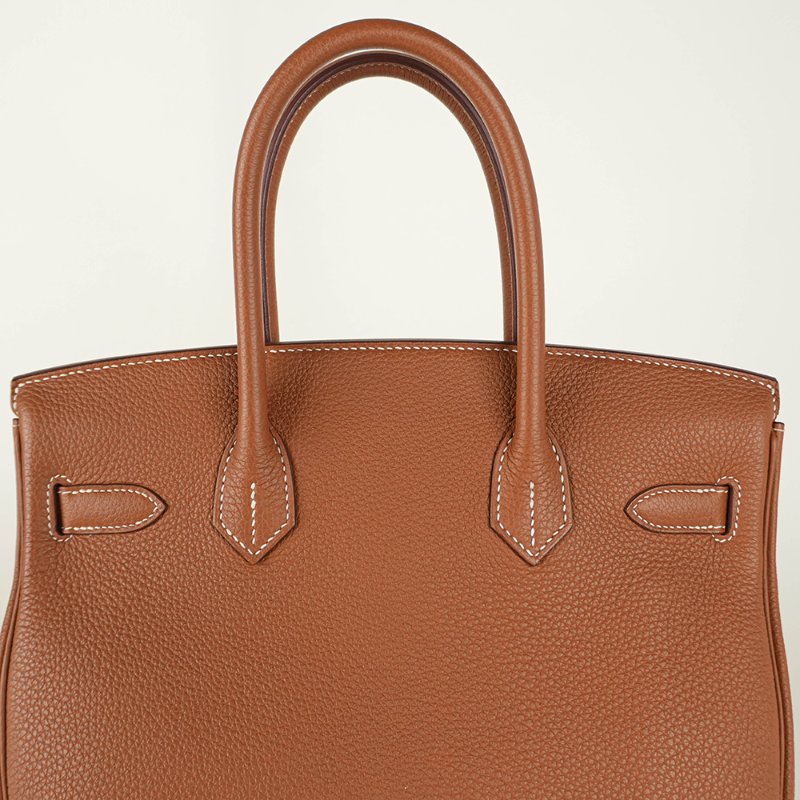KÉSH 凱仕國際精品【Hermès 金棕銀釦天花板配置】HERMÈS Birkin 30 金棕銀釦鉑金包｜Gold Togo 銀釦｜Z 刻 2021 年｜愛馬仕 Birkin 30-5