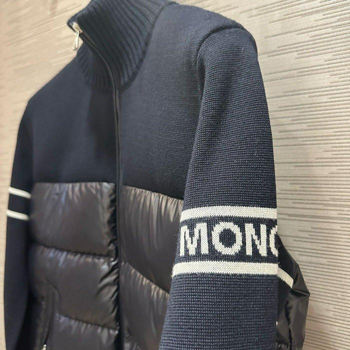 💎Han's house精品服飾💎 moncler 拼接 羽絨 外套 可手水洗 現貨 XL ~ XXXXL 原價 44700-4