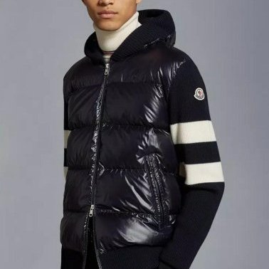 💎Han's house精品服飾💎moncler 拼接 羽絨 連帽 外套 可手水洗 現貨 XXL 原價43000-2