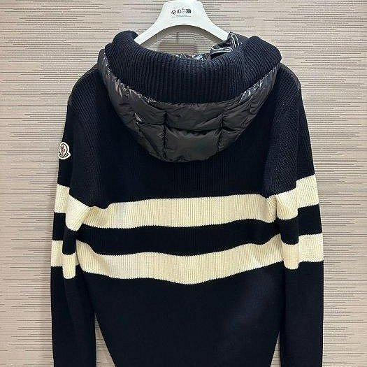 💎Han's house精品服飾💎moncler 拼接 羽絨 連帽 外套 可手水洗 現貨 XXL 原價43000-3