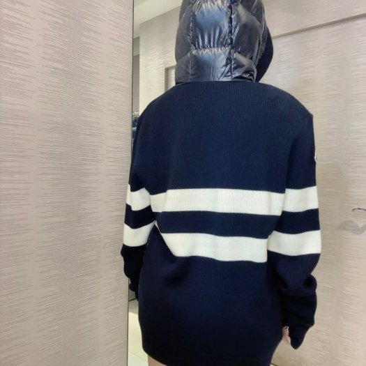 💎Han's house精品服飾💎moncler 拼接 羽絨 連帽 外套 可手水洗 現貨 XXL 原價43000-5