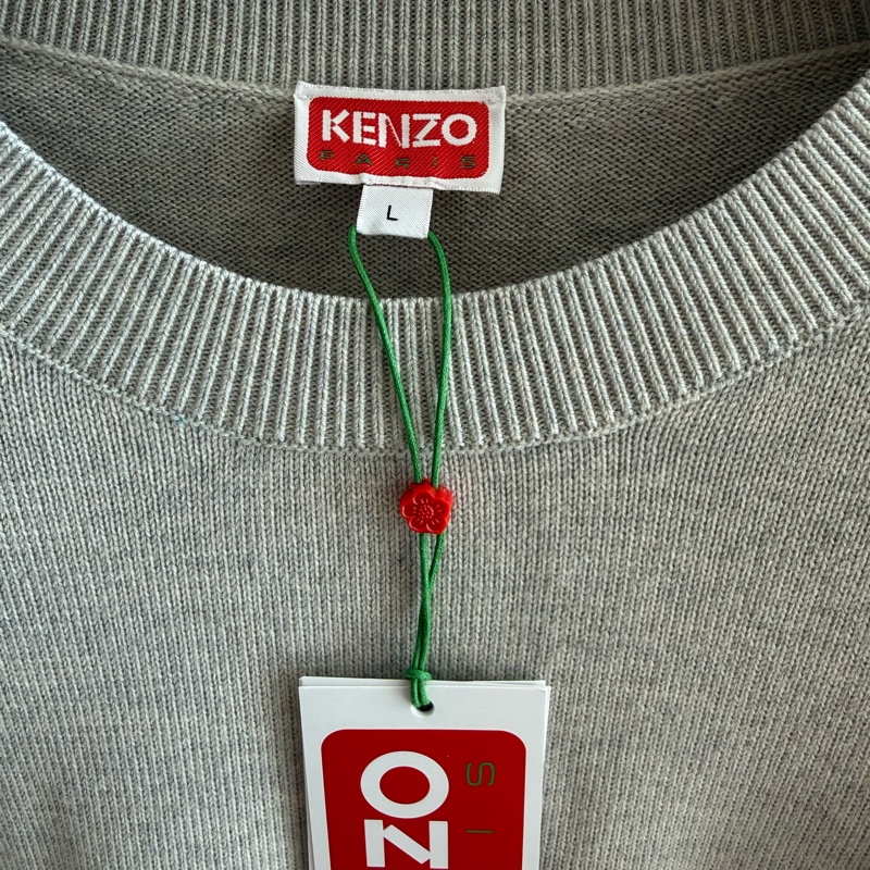 Kenzo 👍🏻 Wool靚羊毛 ,100%Real正貨,100%New, size L-2