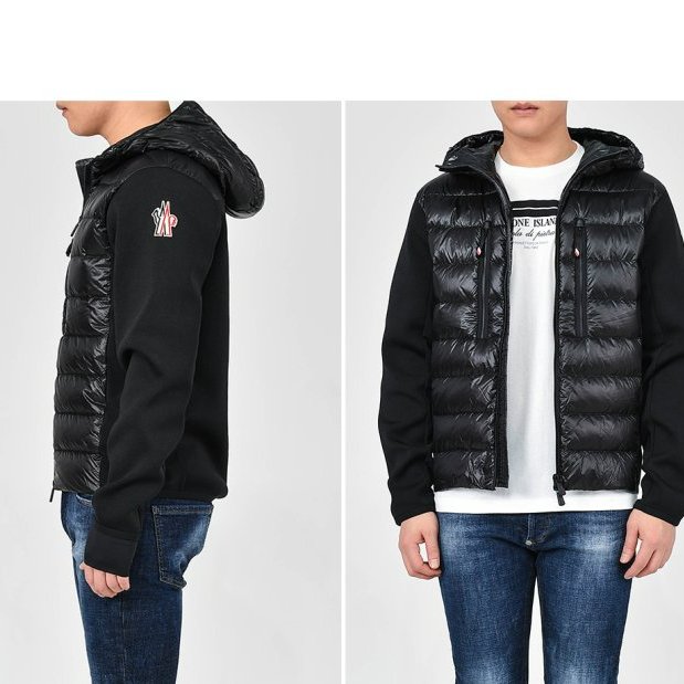 💎Han's house精品服飾💎 moncler 拼接 羽絨 連帽 外套 滑雪系列 可手水洗 現貨 XL 原價41300-4
