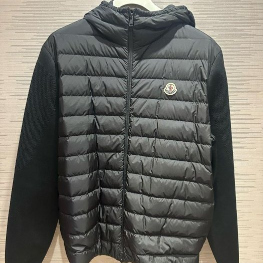 💎Han's house精品服飾💎moncler 拼接 羽絨 連帽 外套 現貨 XXXL 原價39900-1