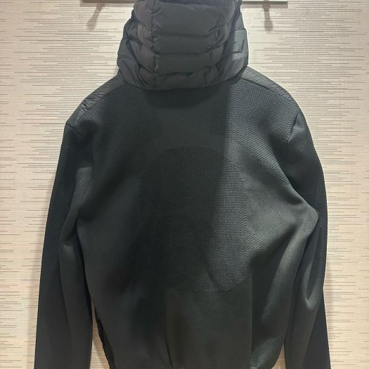 💎Han's house精品服飾💎moncler 拼接 羽絨 連帽 外套 現貨 XXXL 原價39900-3