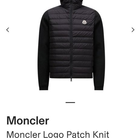 💎Han's house精品服飾💎moncler 拼接 羽絨 連帽 外套 現貨 XXXL 原價39900-6
