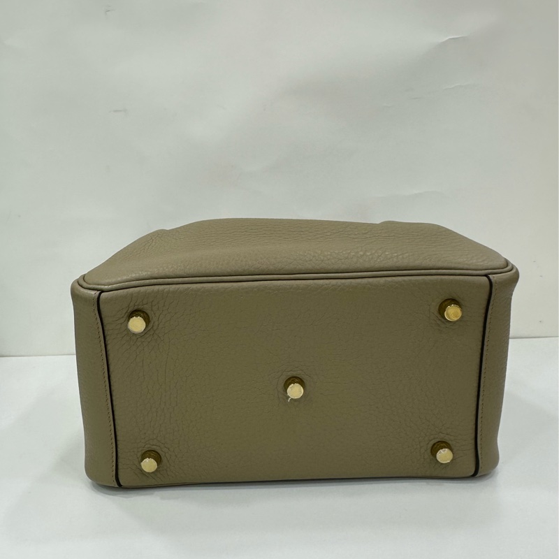 Hermes 愛馬仕 lindy 26 8Q馬爾法米色 Tc皮 W刻 有購證-5