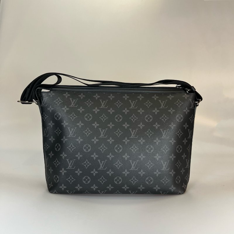LV  黑老花郵差包MM-1