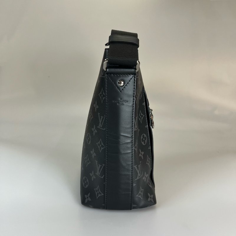LV  黑老花郵差包MM-3