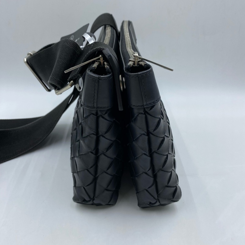 Bottega Veneta  葆蝶家 男女同款 雙層編織斜挎包-3