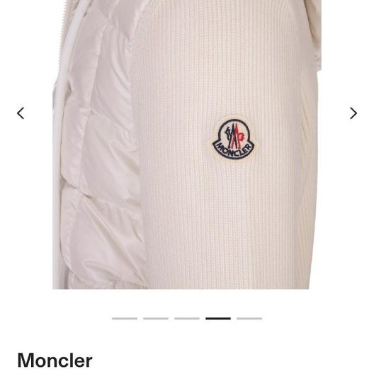 💎Han's house精品服飾💎 moncler 羽絨 拼接 羊毛 連帽 外套 可手水洗 現貨 XXL ~ XXXL 原價40200-5