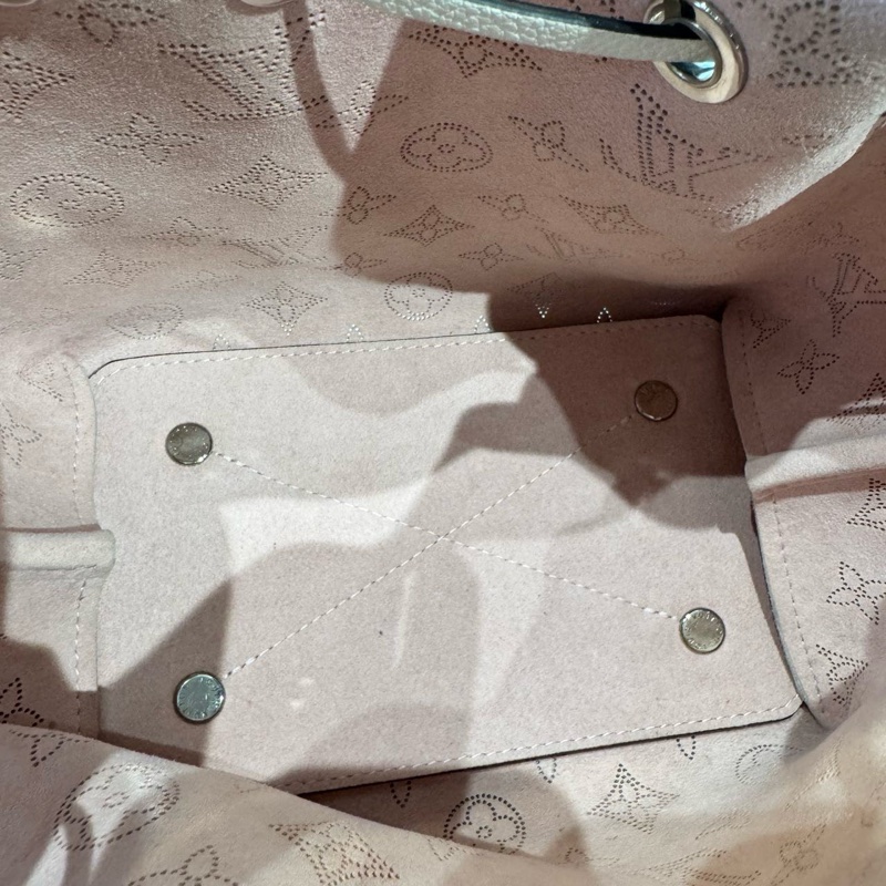 98新🆕路易威登/Louis Vuitton Bella 白色鏤空月光女神水桶包單肩包斜挎包 芯片款 ❤️正品-6