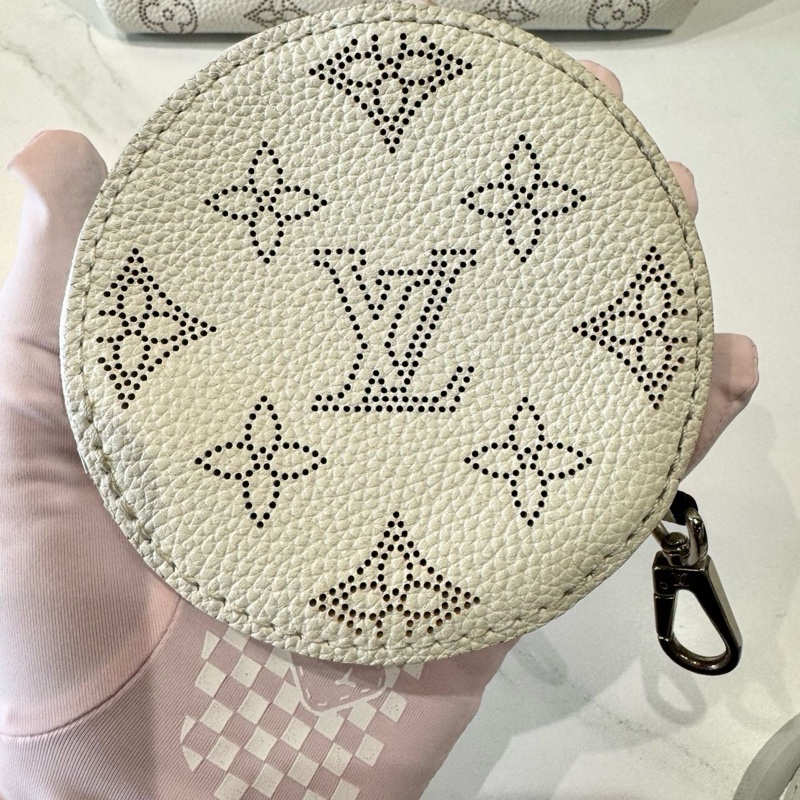 98新🆕路易威登/Louis Vuitton Bella 白色鏤空月光女神水桶包單肩包斜挎包 芯片款 ❤️正品-8