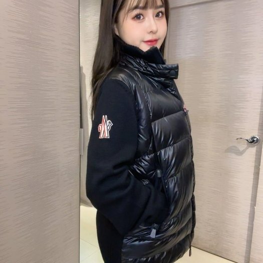 💎Han's house精品服飾💎moncler 羽絨 拼接 外套 滑雪系列 XL 原價 37000-1
