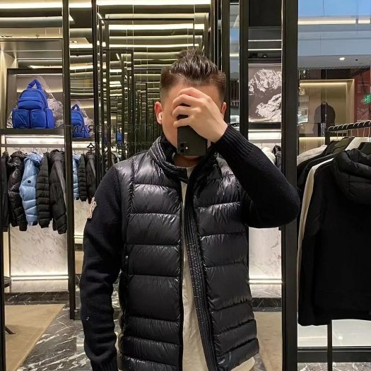 💎Han's house精品服飾💎moncler 羽絨 拼接 外套 滑雪系列 XL 原價 37000-5