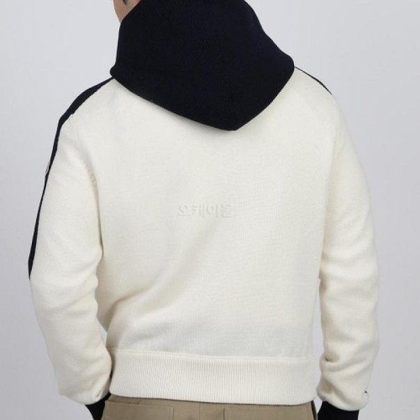 💎Han's house精品服飾💎 moncler 初剪羊毛 拼接 羽絨 連帽 外套 現貨XL 原價41600-2