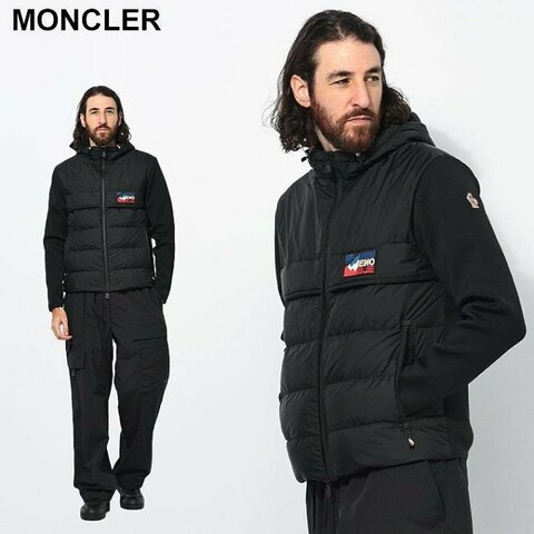💎Han's house精品服飾💎 moncler 羽絨 拼接 連帽 外套 滑雪系列 可手水洗 現貨 M