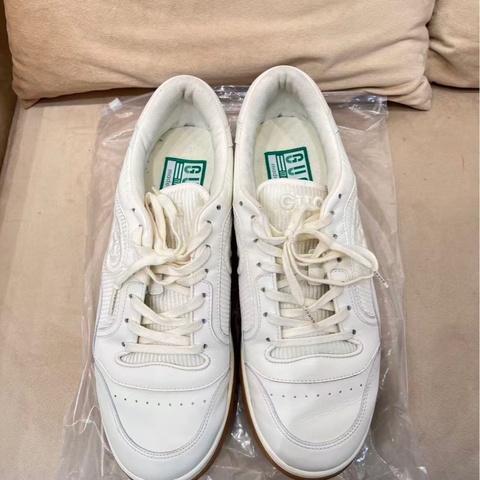 個人閒置 Gucci MAC80 米白板鞋 10碼 義大利製造