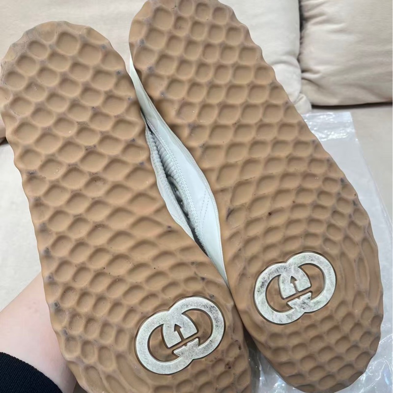 個人閒置 Gucci MAC80 米白板鞋 10碼 義大利製造-6