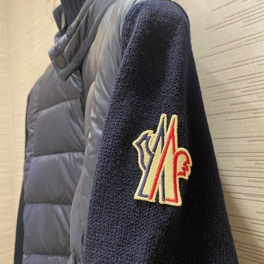 💎Han's house精品服飾💎moncler 羽絨 拼接 外套 滑雪系列 L/XL 原價 42100 深藍-3